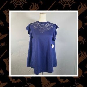 NWT Purple Isabel Maternity Top- Size Small